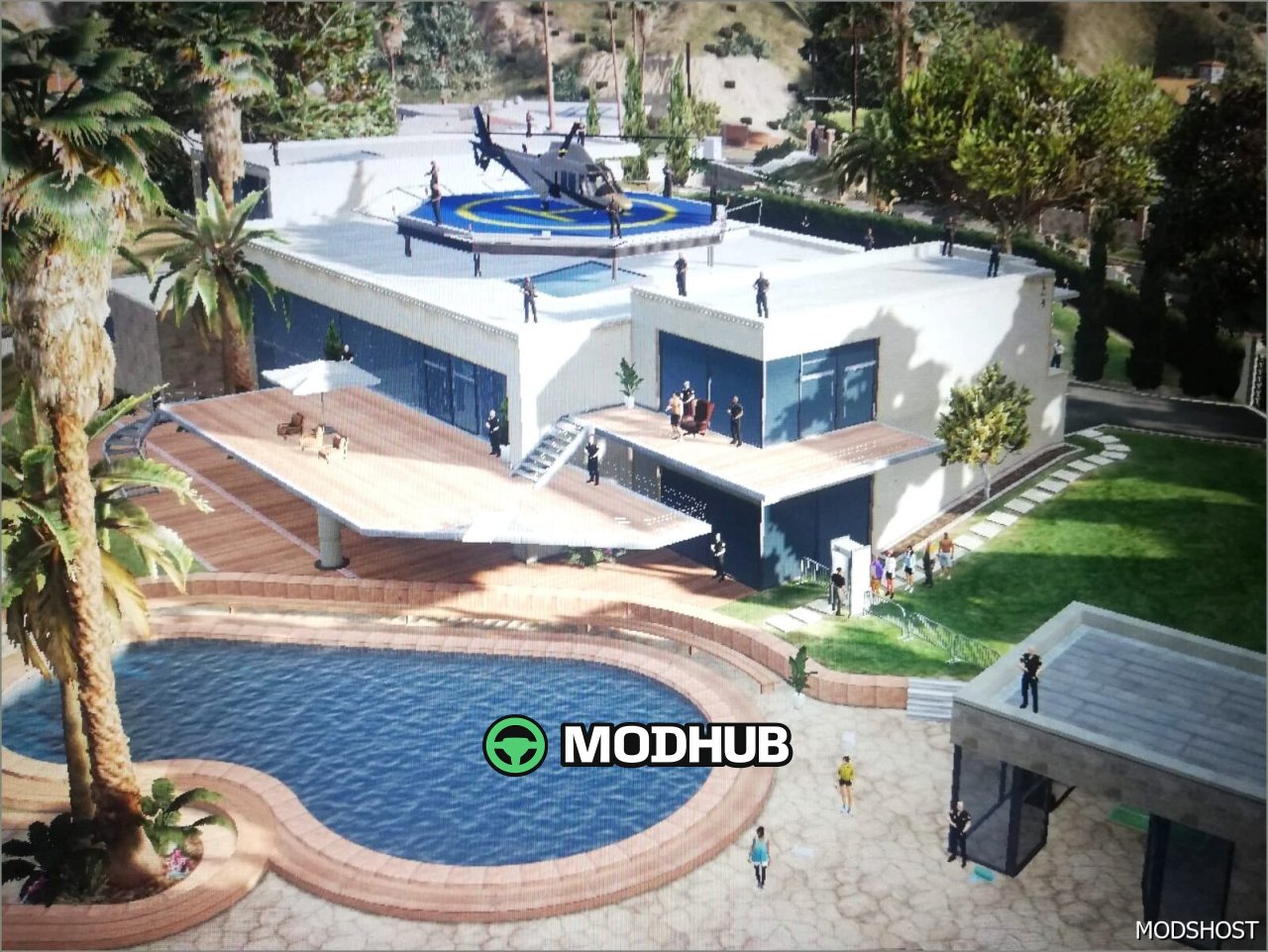 Вражаюча карта підводної мафії - Kill Underwater Mafia Party-Menyoo