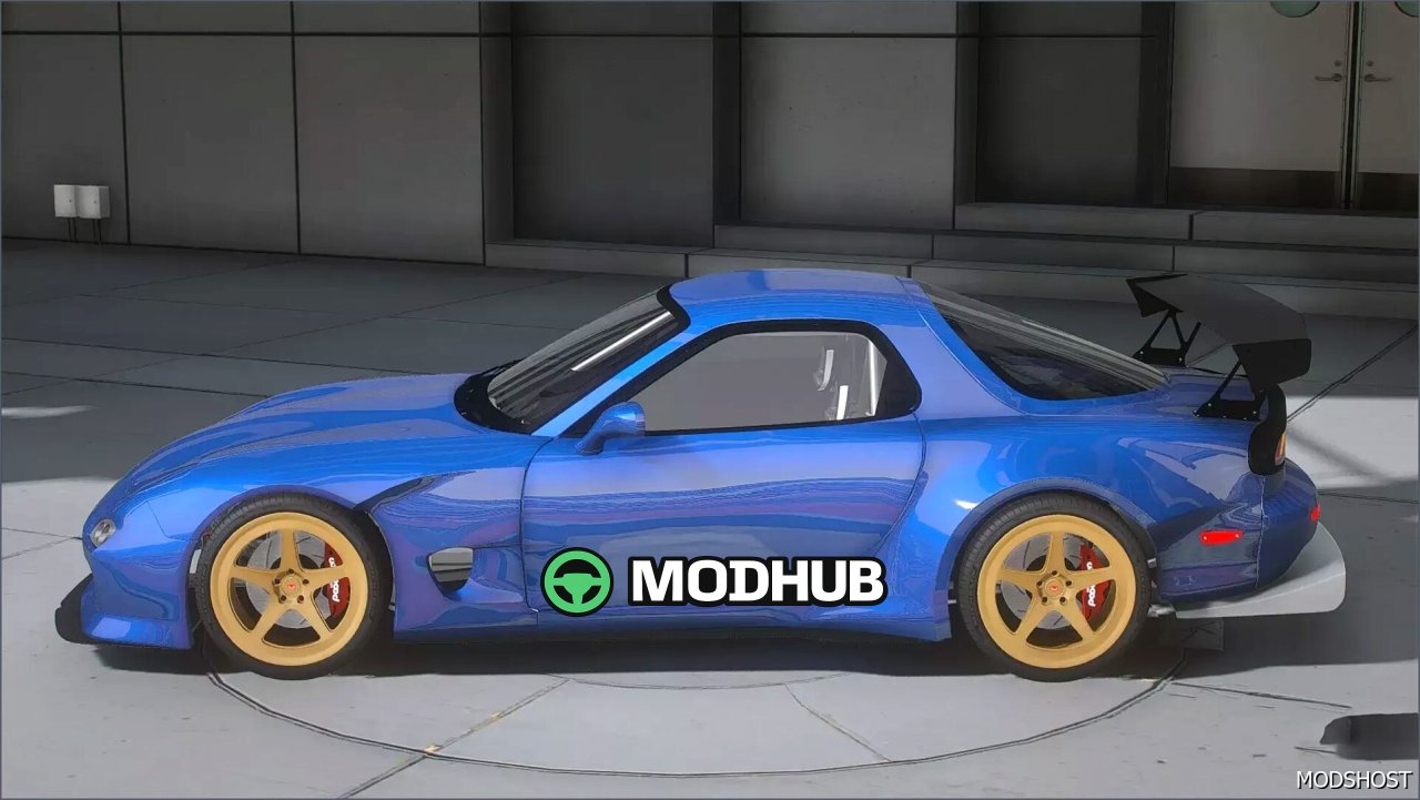Mazda RX 7 ROB Dahm - Вражаючий автомобільний мод для GTA V