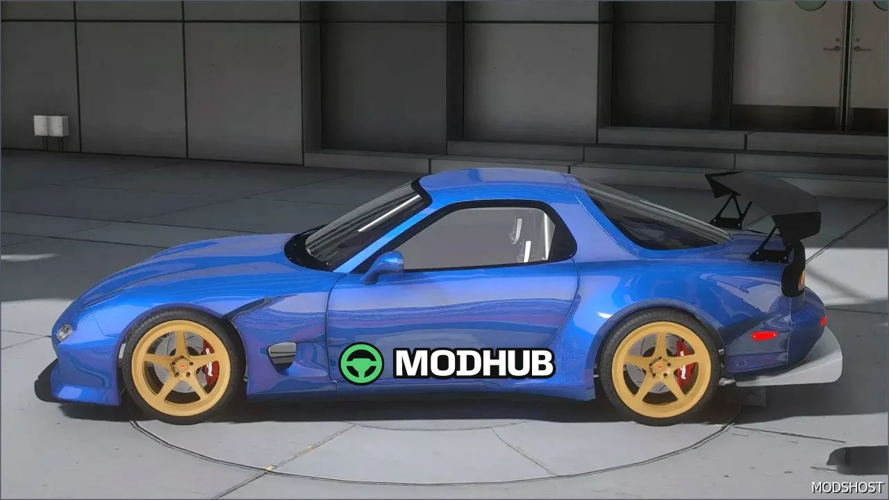 Mazda RX 7 ROB Dahm - Вражаючий автомобільний мод для GTA V