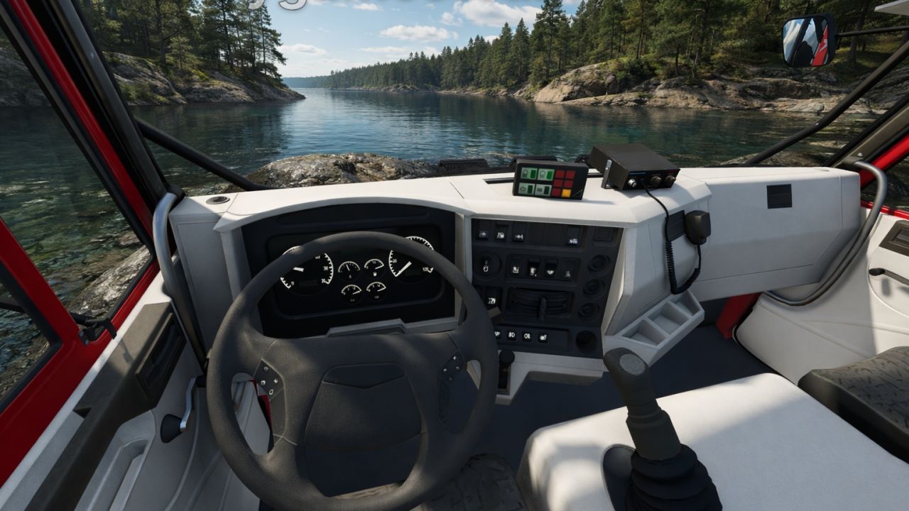 Потужний КамАЗ AZOV 6345 для Farming Simulator 25