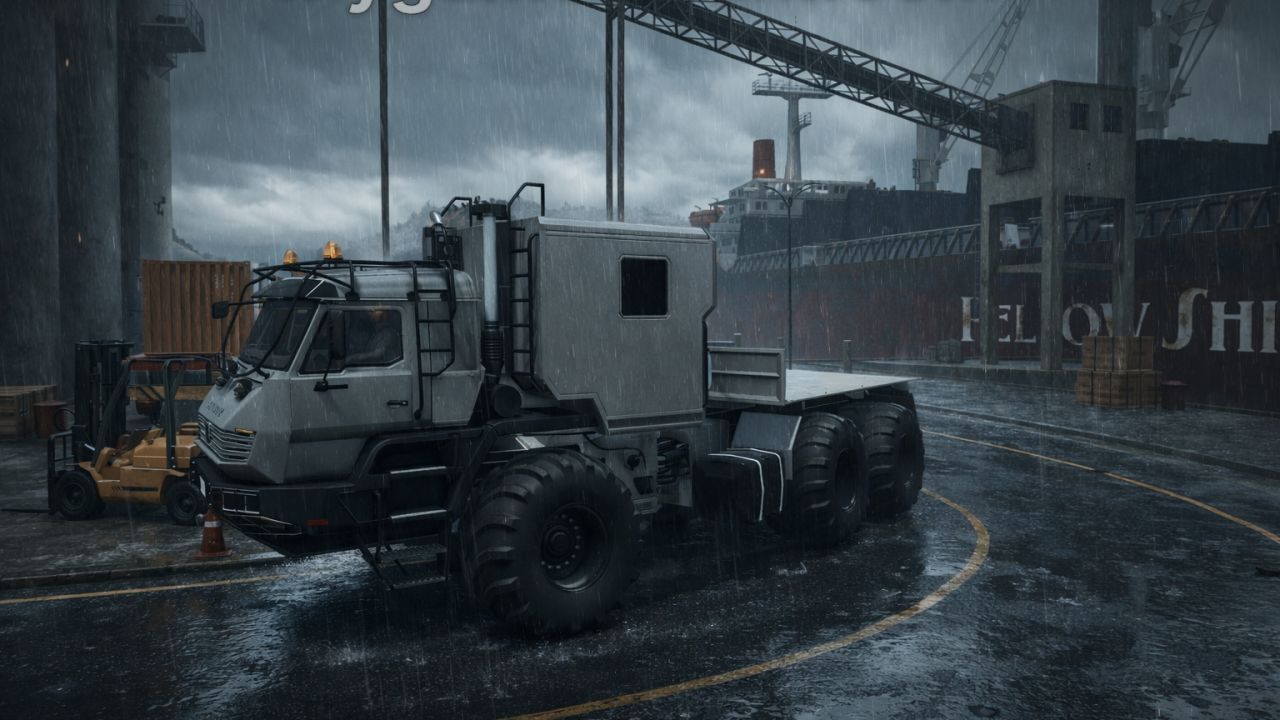 Потужний КамАЗ AZOV 6345 для Farming Simulator 25