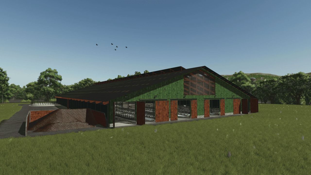 Ефективна Ферма Виробництва Молока для Farming Simulator 25