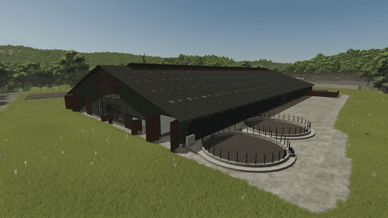 Ефективна Ферма Виробництва Молока для Farming Simulator 25