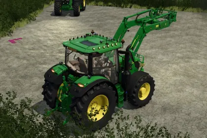 Effizienter Traktor John Deere 6R 110-150 für hohe Produktivität