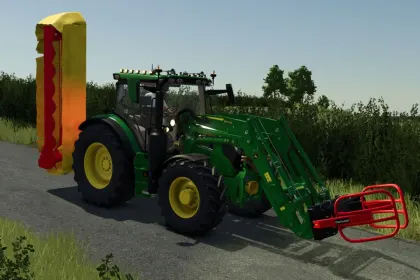 Effizienter Traktor John Deere 6R 110-150 für hohe Produktivität