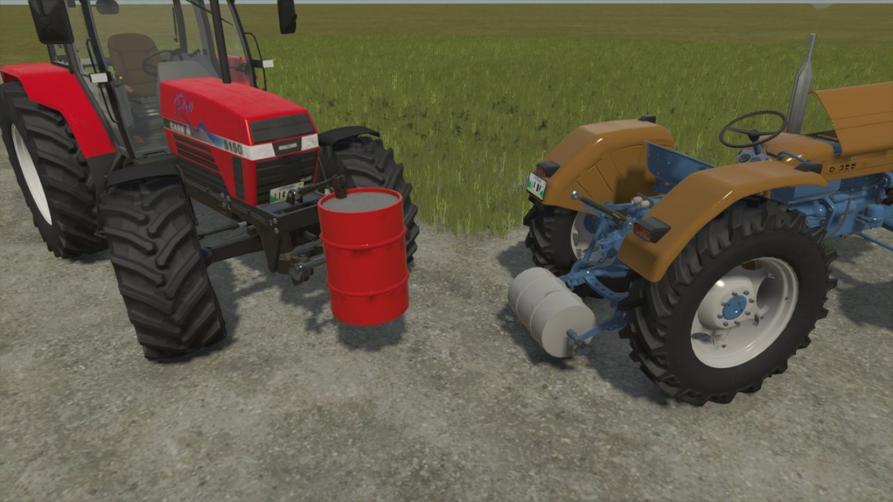 Ефективний Пакет Ваг для Тракторів з Barrel Weights Pack