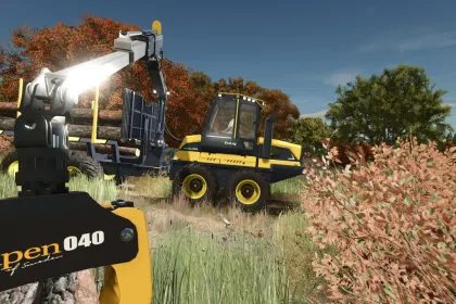 Powerful Ecolog 594F Mod for Farming Simulator 25 - Your Best Assistant!