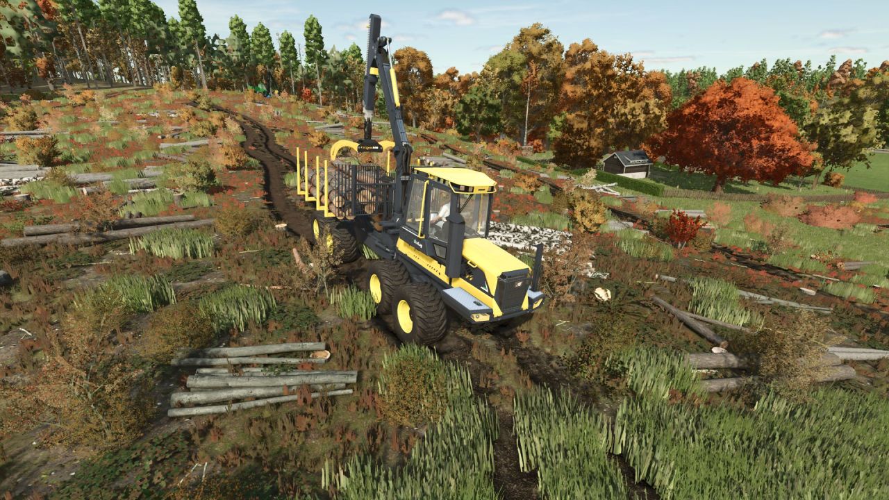 Потужний Мод Ecolog 594F для Farming Simulator 25 - Ваш Найкращий Помічник!