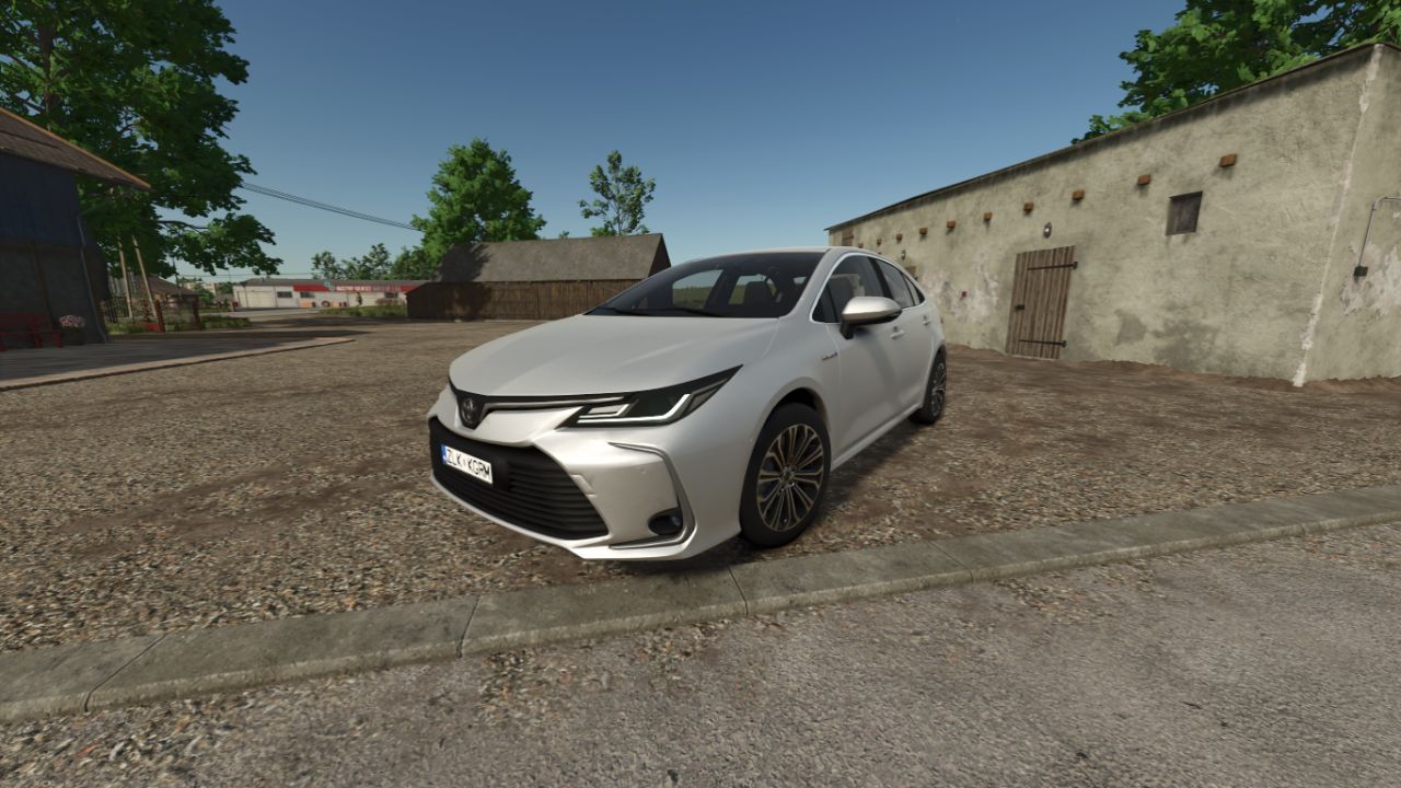 Новий Автомобіль Toyota Corolla 2020 для Farming Simulator 25