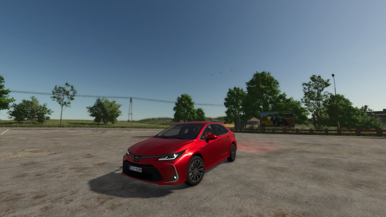 Новий Автомобіль Toyota Corolla 2020 для Farming Simulator 25