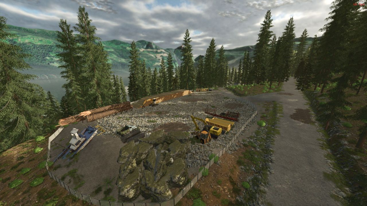 Ефективна Карта Hook Bay, British Columbia для Farming Simulator 25