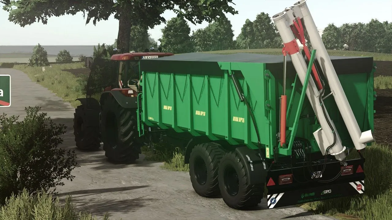 Efficient Dina DP18 Mod for Farming Simulator 25