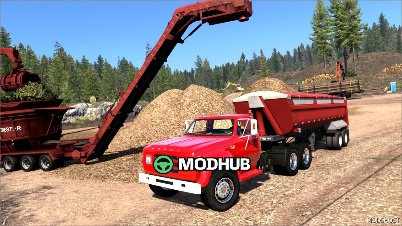 Трактор Dodge D800 Версія 2.2 – Потужний і стильний