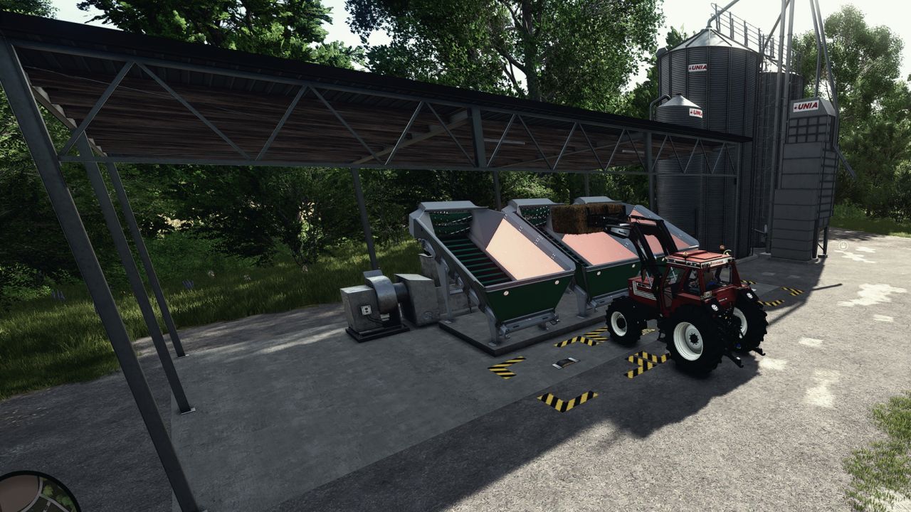 Futtermischanlage für Rinder (TMR-Produktion) für Farming Simulator 25