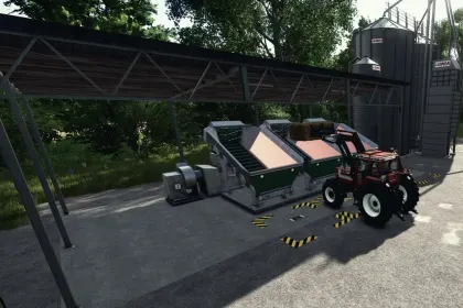 Змішувальний завод кормів для ВРХ (виробництво TMR) для Farming Simulator 25