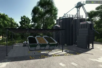 Futtermischanlage für Rinder (TMR-Produktion) für Farming Simulator 25 — 4