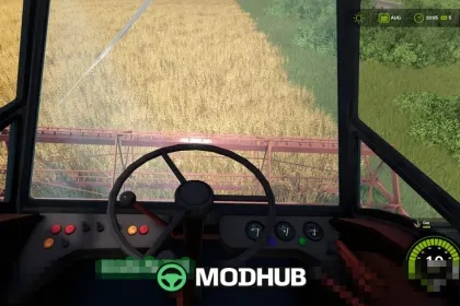Мод на комбайн Нива СК-6 Колос v1.0.0.0 для Фермер Симулятор 25