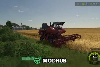 Мод на комбайн Нива СК-6 Колос v1.0.0.0 для Фермер Симулятор 25
