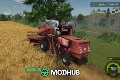 Мод на комбайн Нива СК-6 Колос v1.0.0.0 для Фермер Симулятор 25