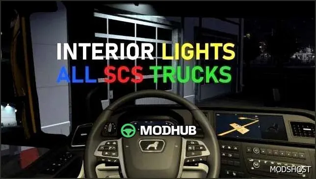 Lebendige Innenbeleuchtung für Alle SCS-Lkw 1.58