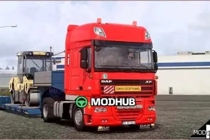 DAF XF 105 SSC Euro 5 V1.4 - Стильний та потужний