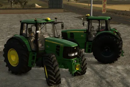 John Deere 6030 V2 для Farming Simulator 25 — 2