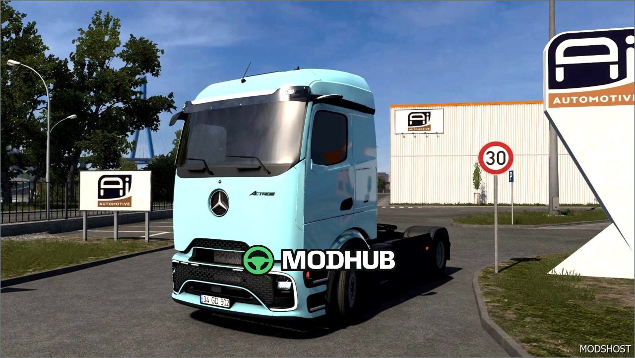 Mercedes Benz Actros MP6 1.58 - вражаючий та потужний