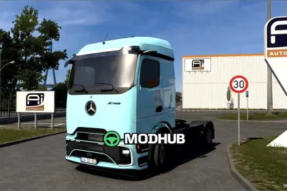 Mercedes Benz Actros MP6 1.58 - impressive and powerful