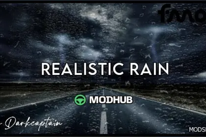 Realistyczny deszcz V5.2.1 - wciągający mod pogodowy