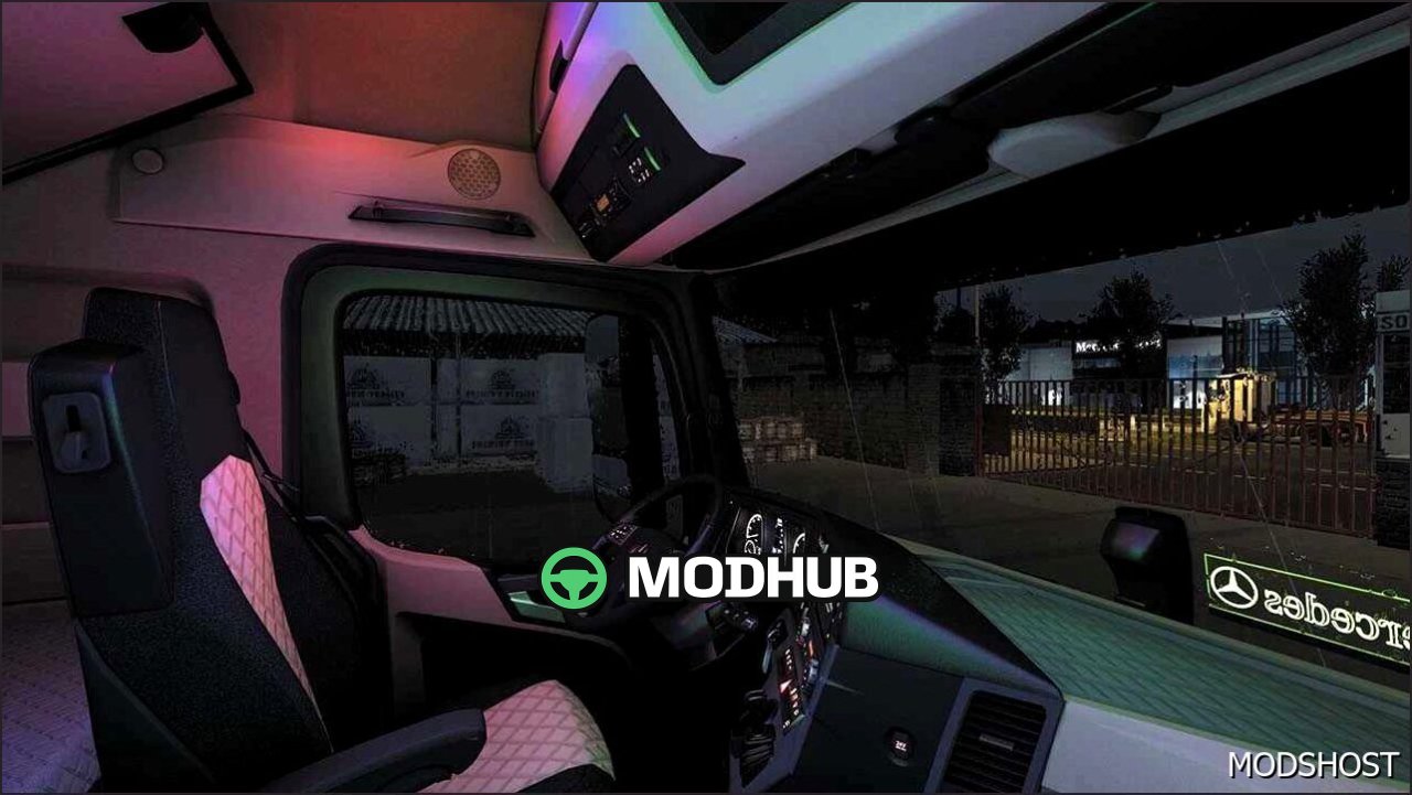 Нове оновлення кабіни Actros MP4 1.58 - стильний та комфортний