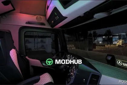 NEW Actros MP4 Cabin Overhaul 1.58 - Stylish and Comfortable