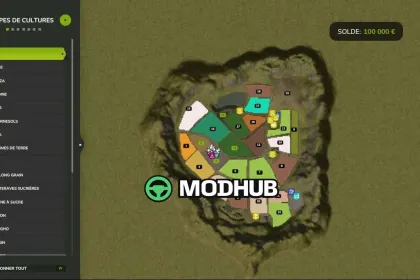 Мод на Карти Agri Map V2.0.0.0 для Фермер Симулятор 25 — 3