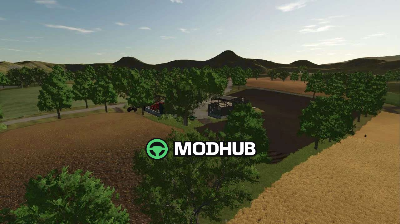 Мод на Карти Agri Map V2.0.0.0 для Фермер Симулятор 25