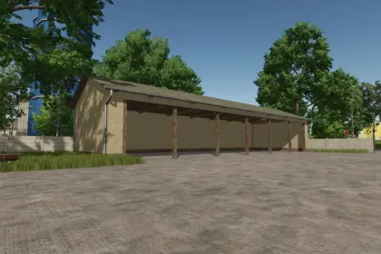 Efficient Concrete Silos for Farming Simulator 25