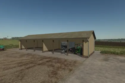 Efficient Concrete Silos for Farming Simulator 25