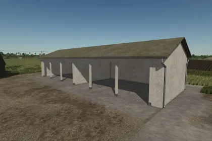 Efficient Concrete Silos for Farming Simulator 25