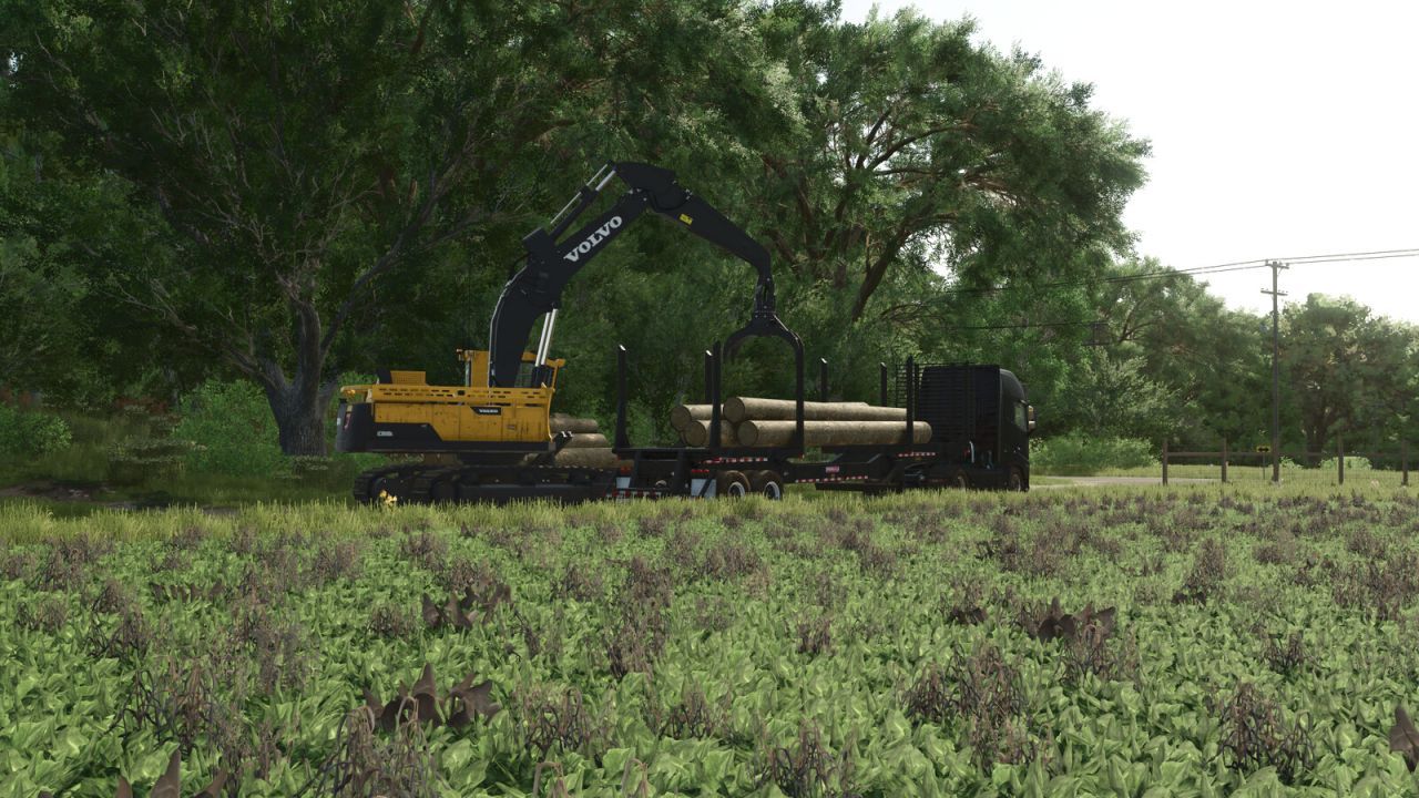 Ефективне Сховище Деревини для Farming Simulator 25