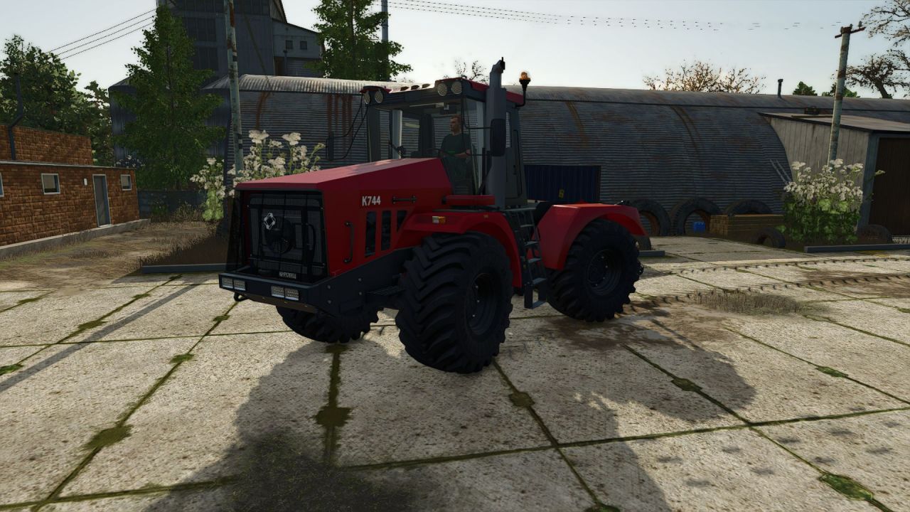 Потужний Трактор Kirovets K-744-R2 для Farming Simulator 25