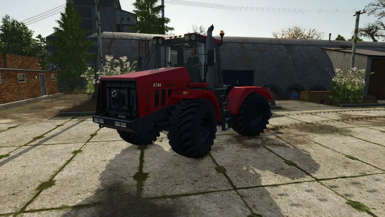 Mocny Traktor Kirovets K-744-R2 do Farming Simulator 25