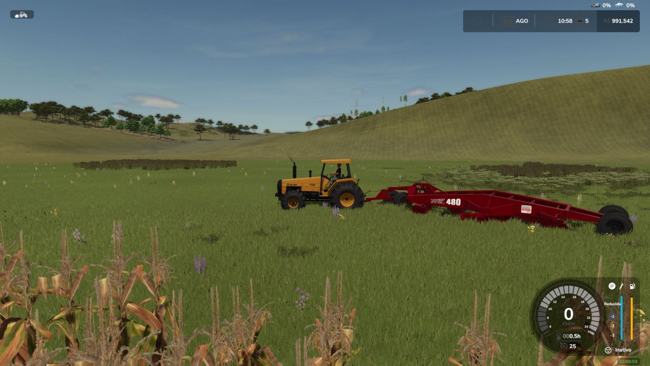 Потужний Трактор Agrimec Robust 480 для Ефективного Землеробства