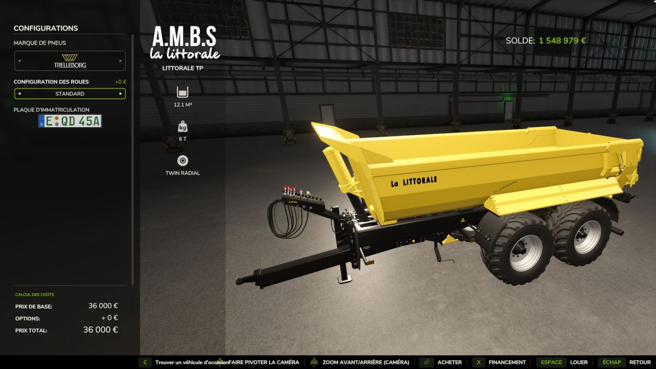 Ефективний Мод La Littorale TP для Farming Simulator 25