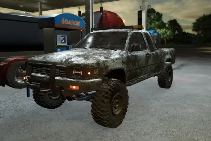 Reliable Pickup Toyota Hilux for Farming Simulator 25