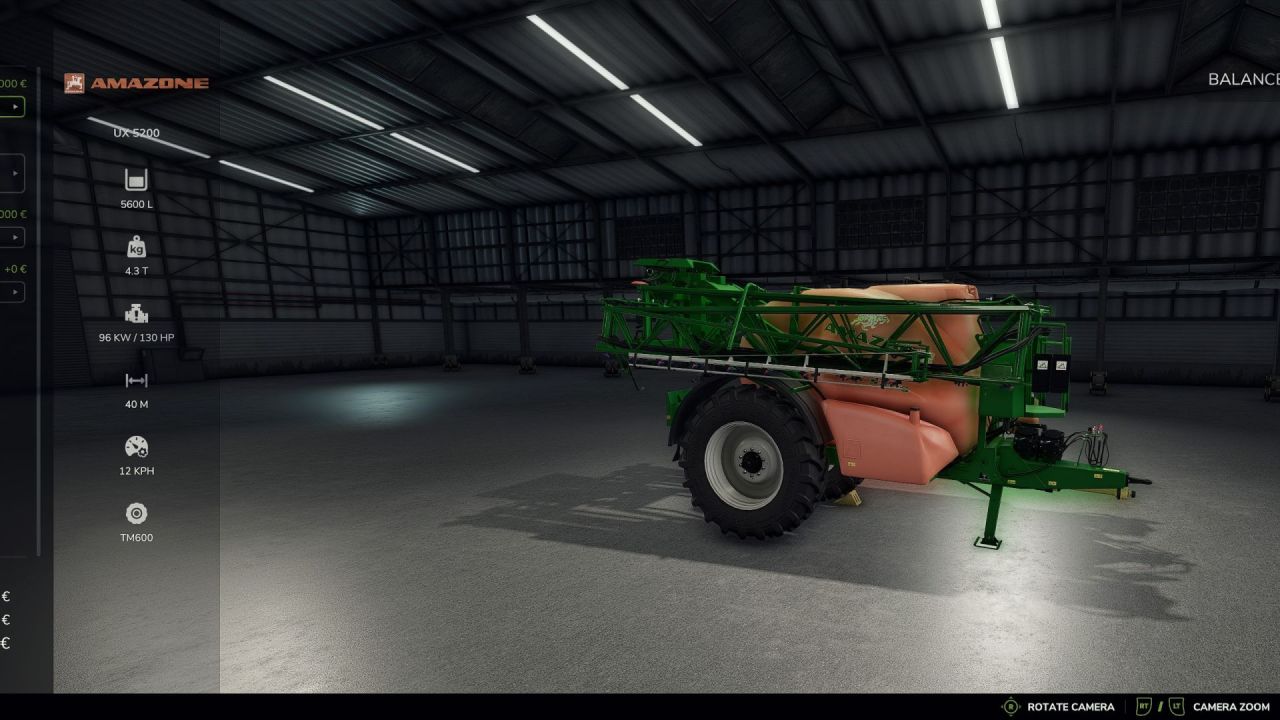 Ефективний Мод на Amazone UX 5200 для Farming Simulator 25