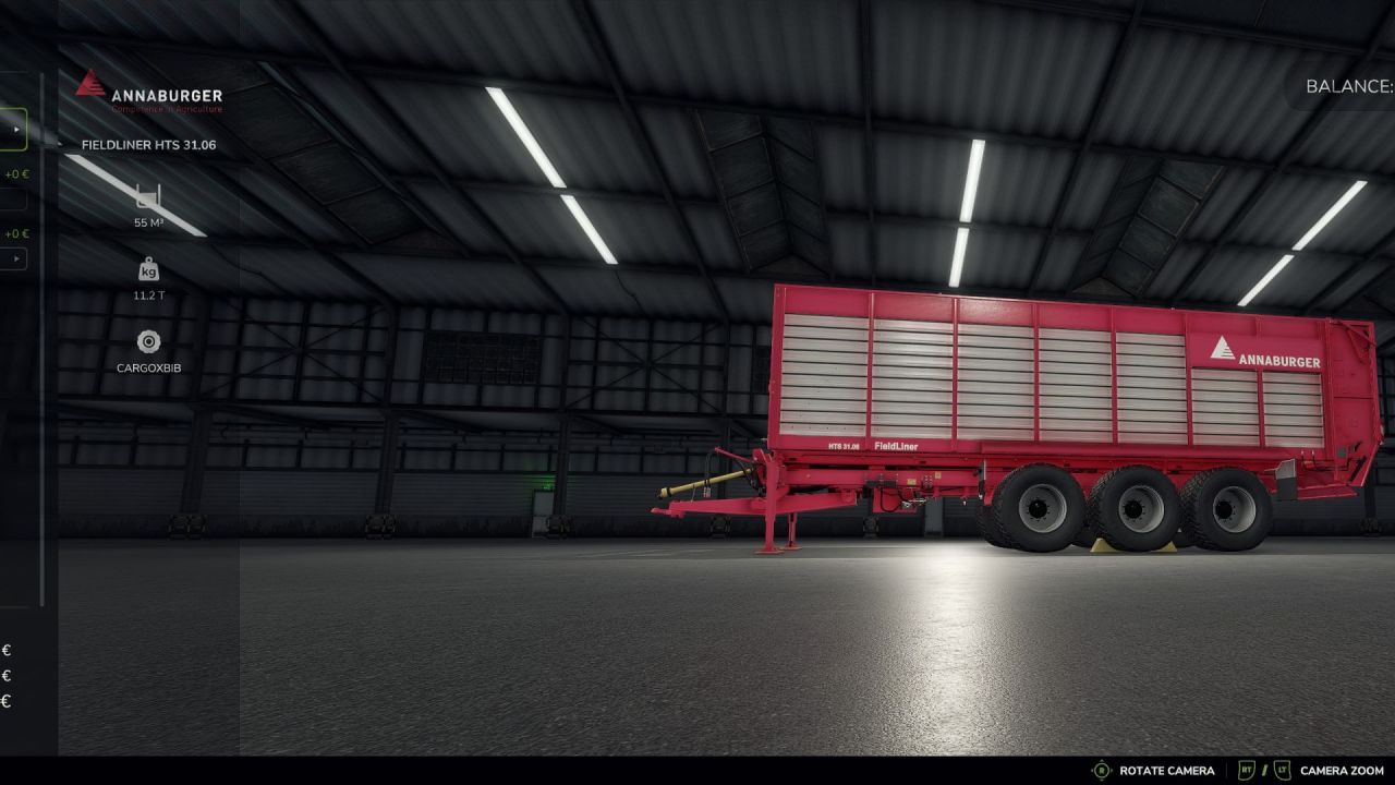 Ефективний Мод Annaburger Fieldliner HTS31 для Farming Simulator 25