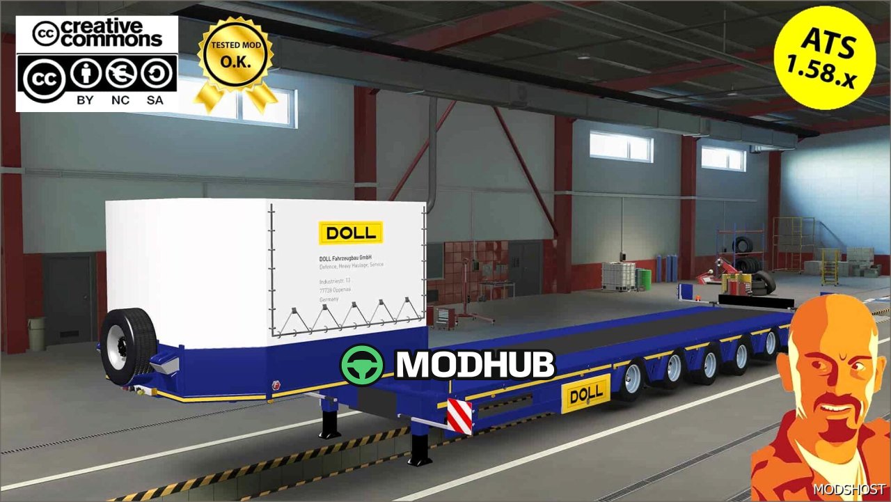 Спеціальний транспортний причіп Doll V4.0 - вражаюча новинка