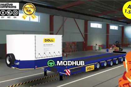 Спеціальний транспортний причіп Doll V4.0 - вражаюча новинка