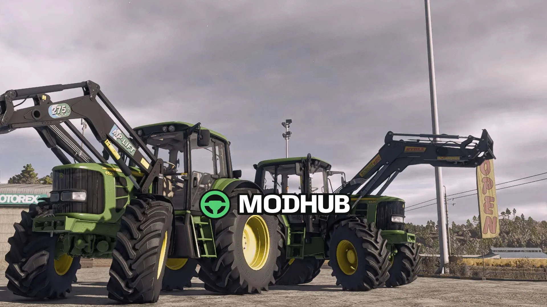 Мод на Трактори John Deere 6030 v1.0.0.2 для Фермер Симулятор 25