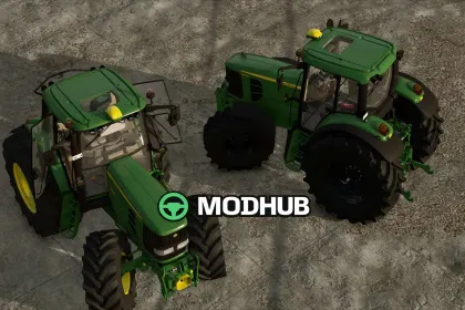 Мод на Трактори John Deere 6030 v1.0.0.2 для Фермер Симулятор 25 — 4