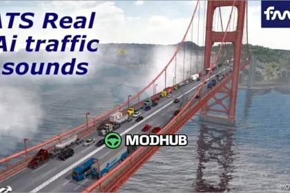 Реалістичні звуки AI трафіку 1.54 - захоплюючий мод