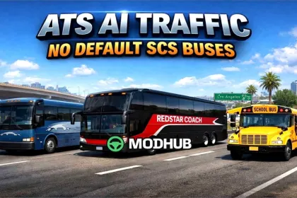 Mod AI Ruchu: Bez Domyślnych Autobusów SCS
